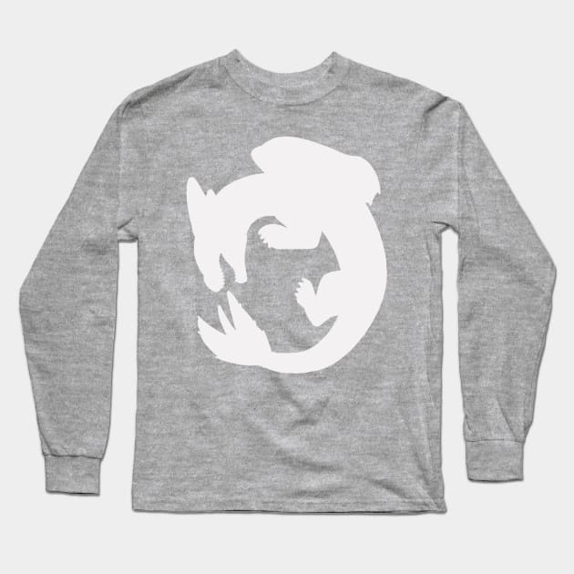 How to Train Your Dragon Lightfury Dragon Logo Long Sleeve T-Shirt by panther-star